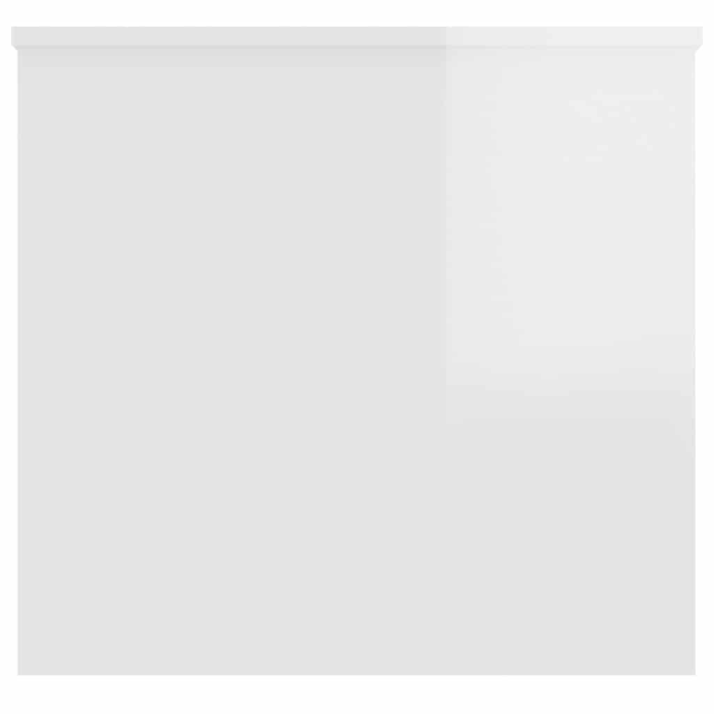 vidaXL Coffee Table | High gloss white | Engineered wood | 102x55.5x52.5 cm 5