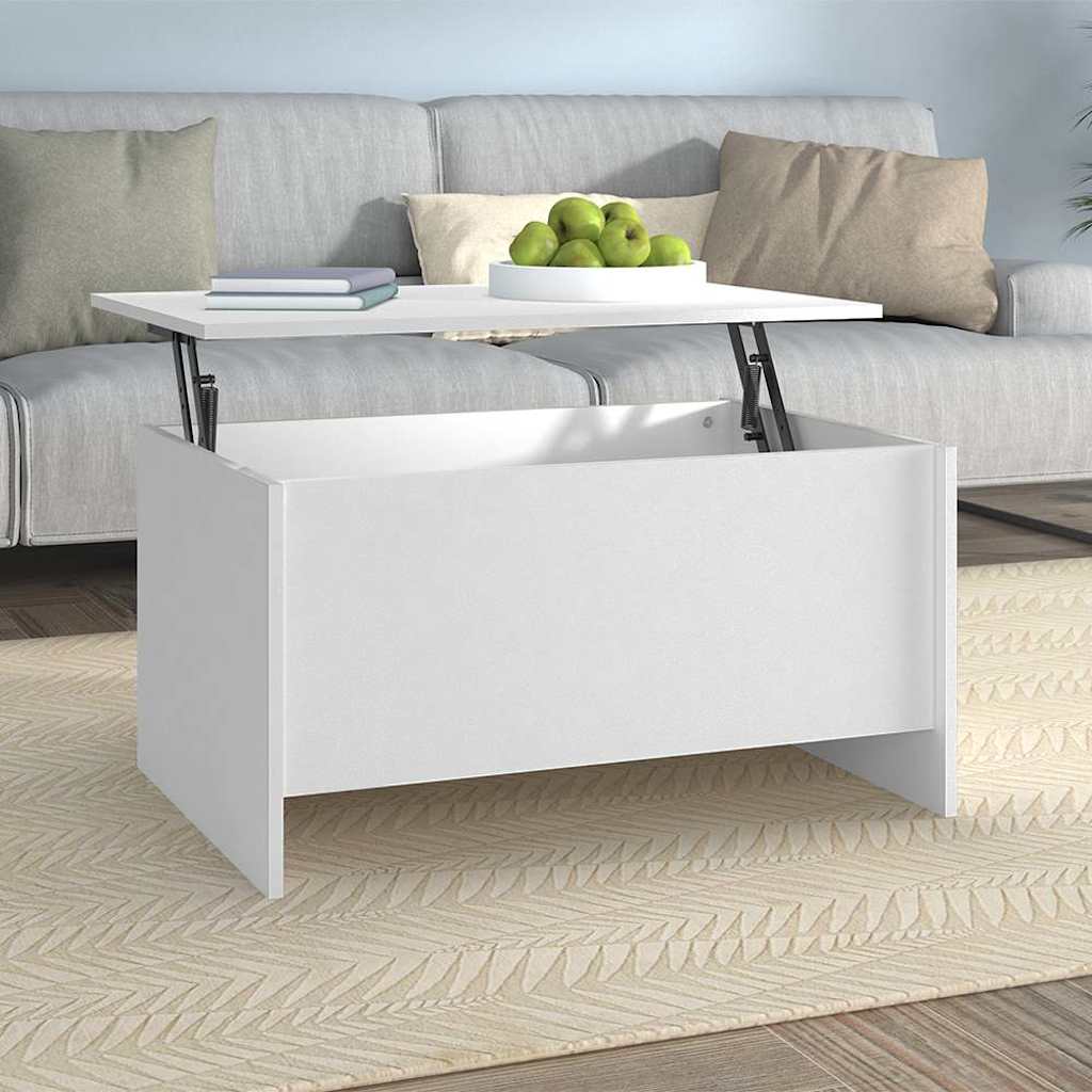 vidaXL Coffee Table | White | Engineered wood | Standard | Coffee Table 1