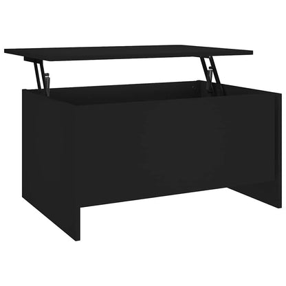 vidaXL Coffee Table | Black | Engineered wood | Coffee Table | Rectangular 2