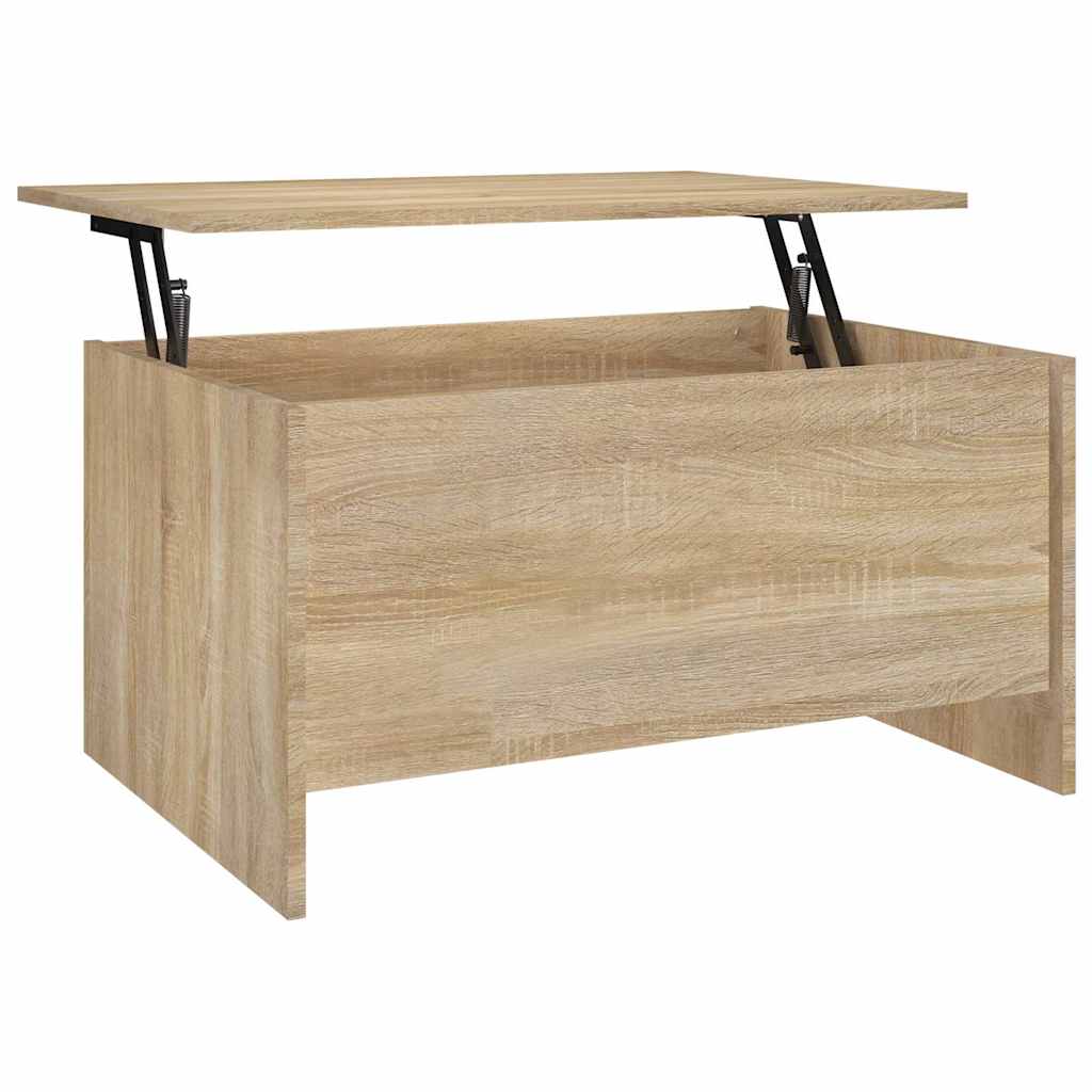 vidaXL Coffee Table | Sonoma oak | Engineered wood | Compact 2