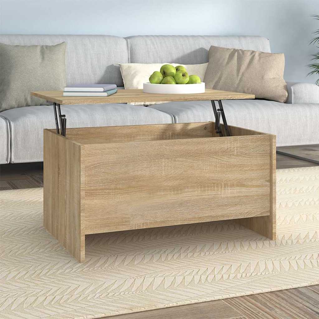 vidaXL Coffee Table | Sonoma oak | Engineered wood | Compact 1