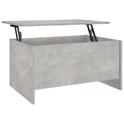 vidaXL Coffee Table | Concrete grey | Engineered wood | Medium | Storage 2