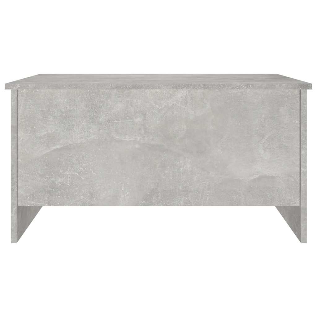 vidaXL Coffee Table | Concrete grey | Engineered wood | Medium | Storage 4