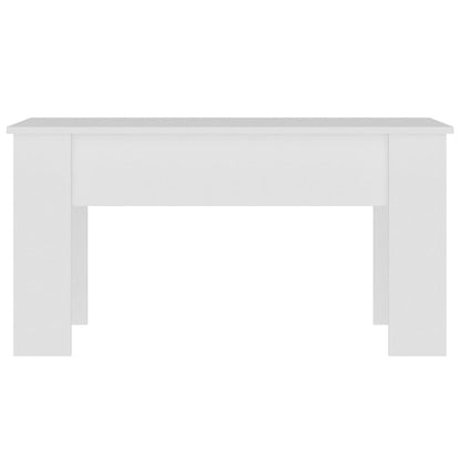 vidaXL Coffee Table | White | Engineered wood | Medium | Adjustable 6