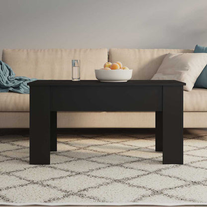 vidaXL Coffee Table | Black | Engineered wood | Standard |  Adjustable Armrests 3
