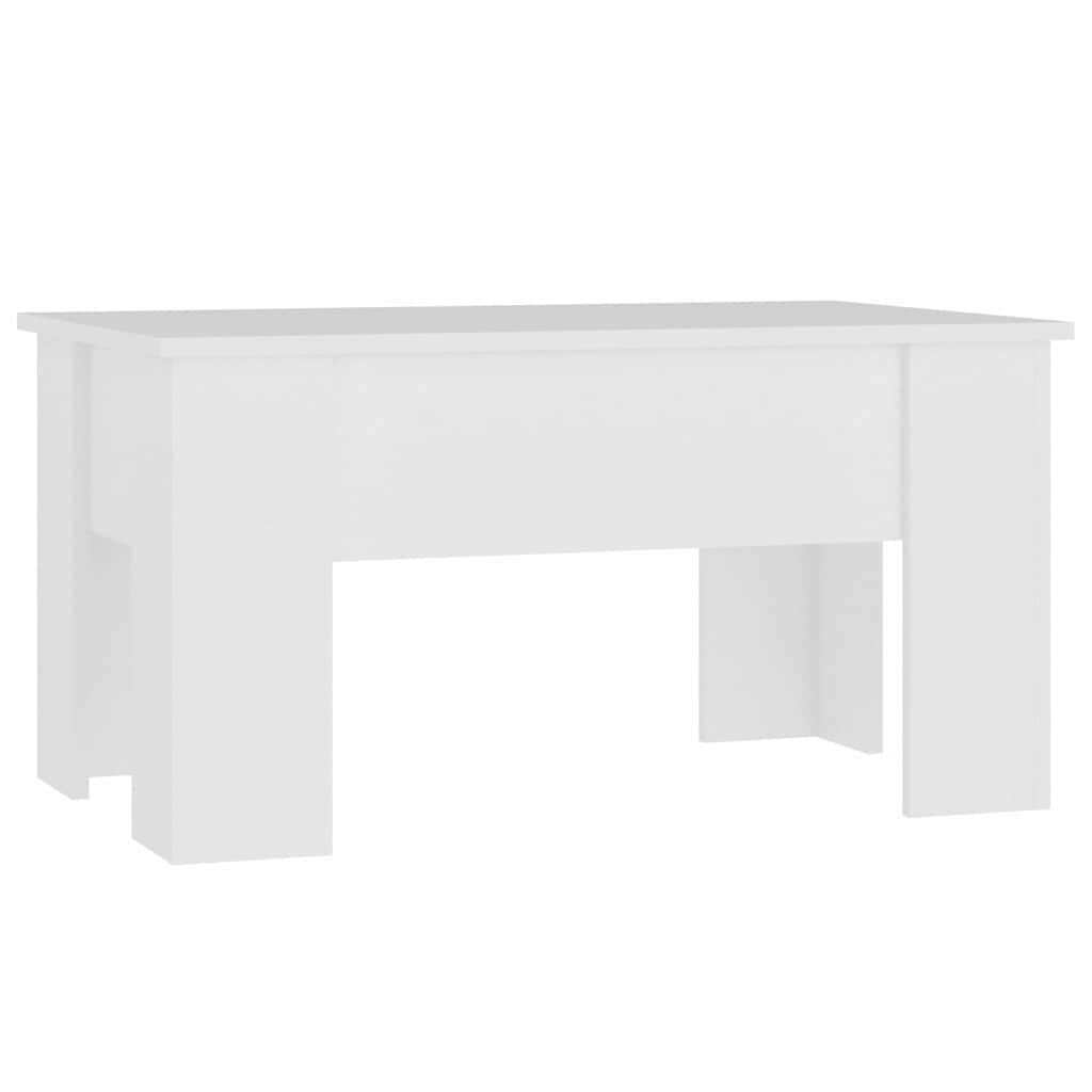 vidaXL Coffee Table | White | Engineered wood | Medium | Adjustable Armrests 2