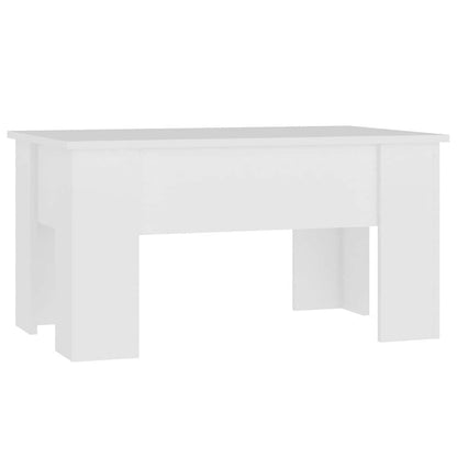vidaXL Coffee Table | White | Engineered wood | Medium | Adjustable Armrests 2
