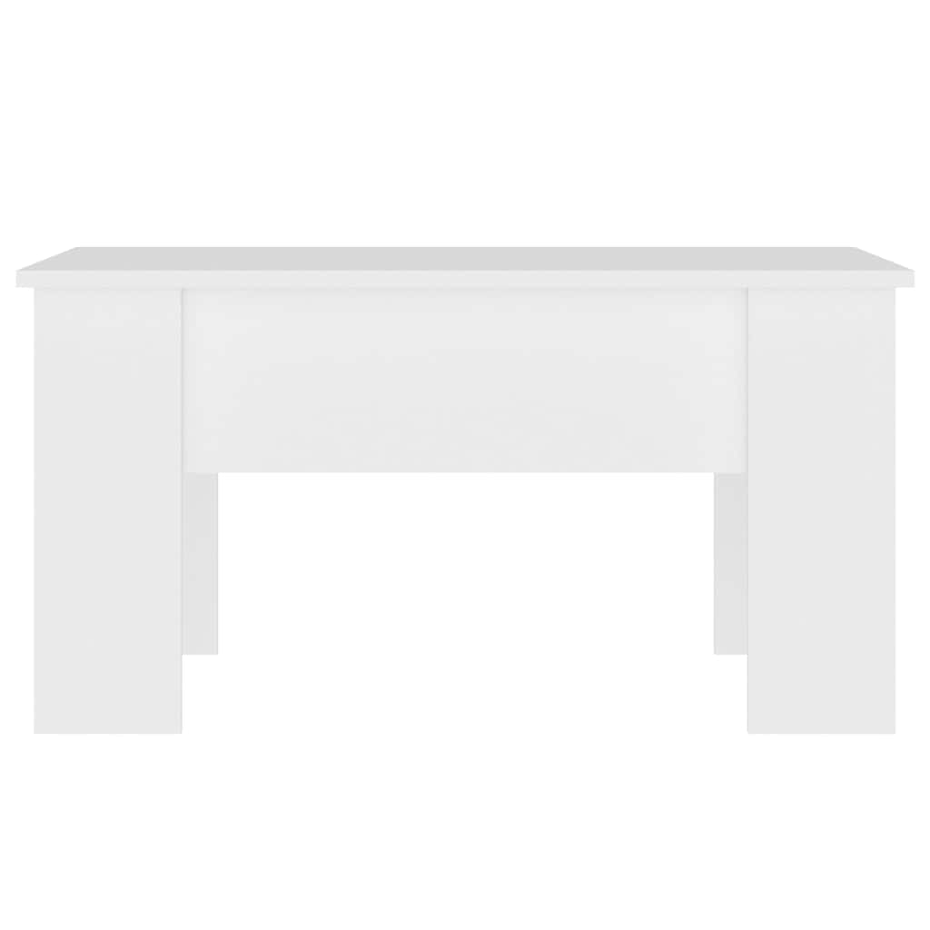vidaXL Coffee Table | White | Engineered wood | Medium | Adjustable Armrests 3