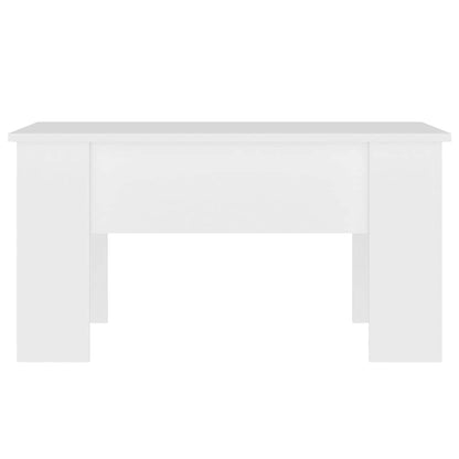 vidaXL Coffee Table | White | Engineered wood | Medium | Adjustable Armrests 3