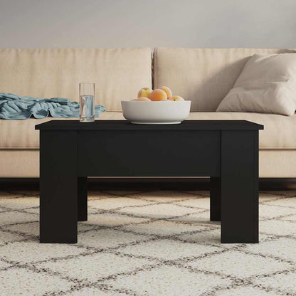 vidaXL Coffee Table | Black | Engineered wood | Medium | Modern | Coffee Table 1