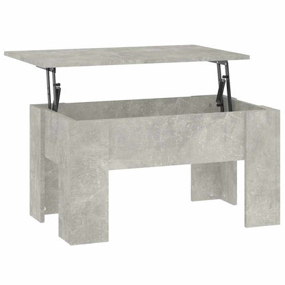 vidaXL Coffee Table | Concrete grey | Engineered wood | Medium | Coffee Table 5