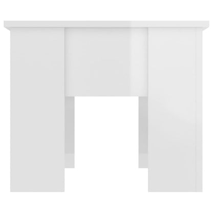 vidaXL Coffee Table | High gloss white | Engineered wood | Medium 4