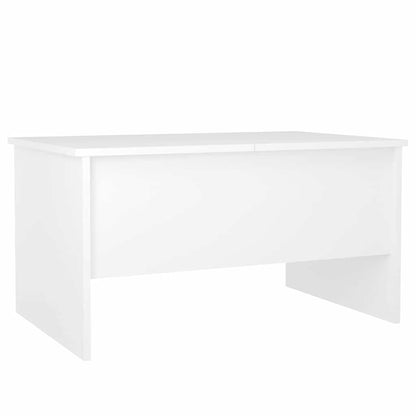 vidaXL Coffee Table | White | Engineered wood | Medium | Height-Adjustable 5