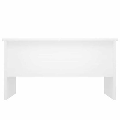 vidaXL Coffee Table | White | Engineered wood | Medium | Height-Adjustable 6
