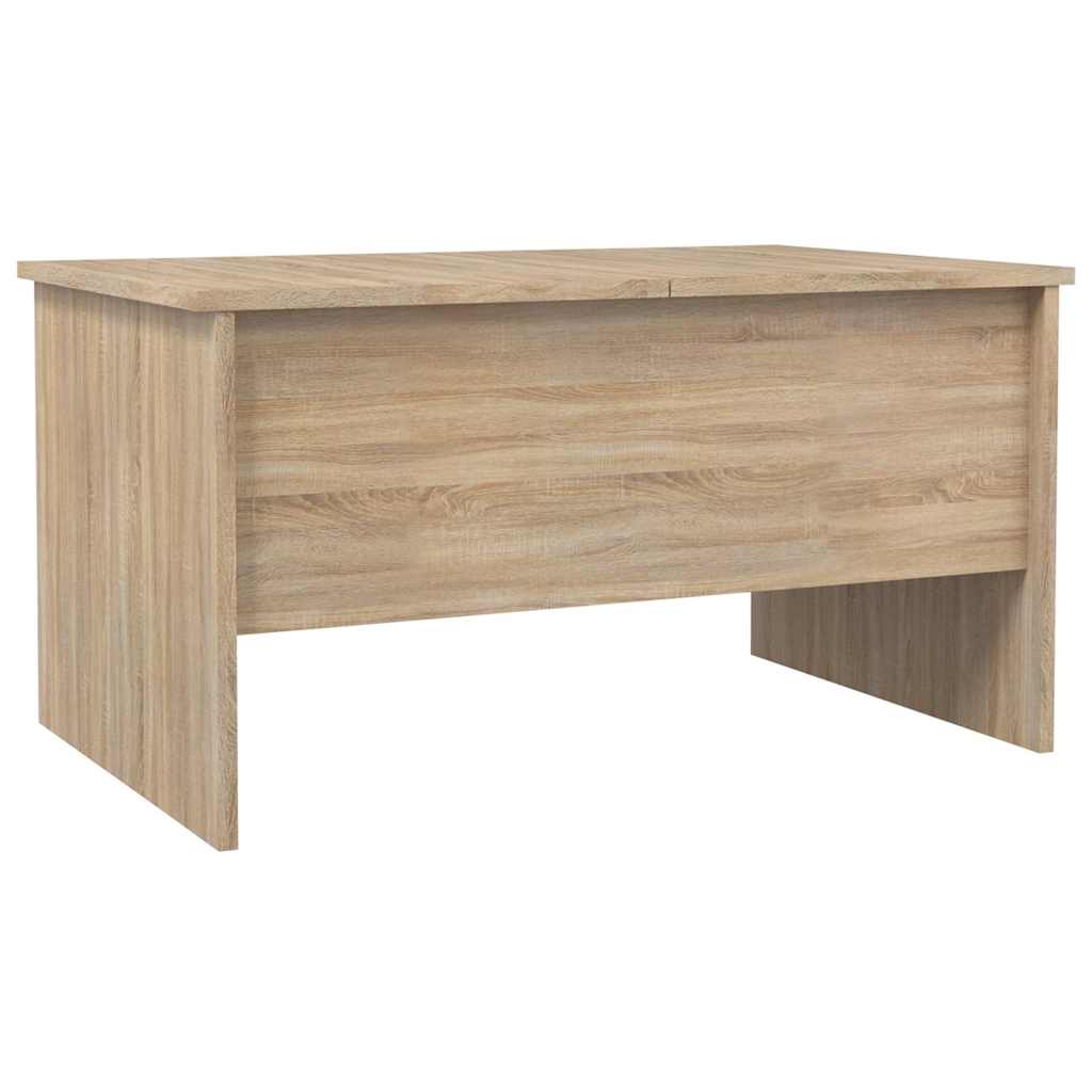vidaXL Coffee Table | Sonoma Oak | Engineered Wood | Medium | Height-Adjustable 5