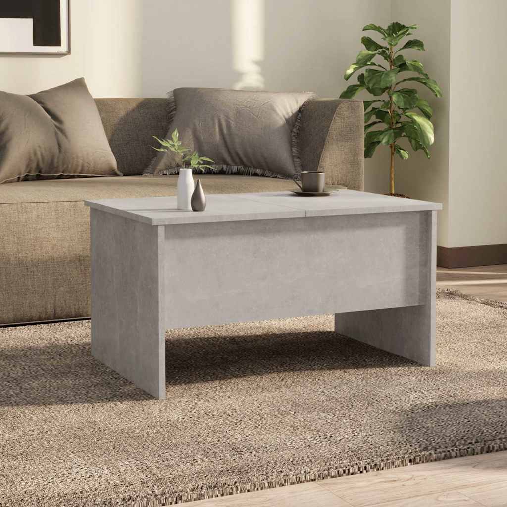 vidaXL Coffee Table | Concrete Grey | Engineered Wood | Medium 3