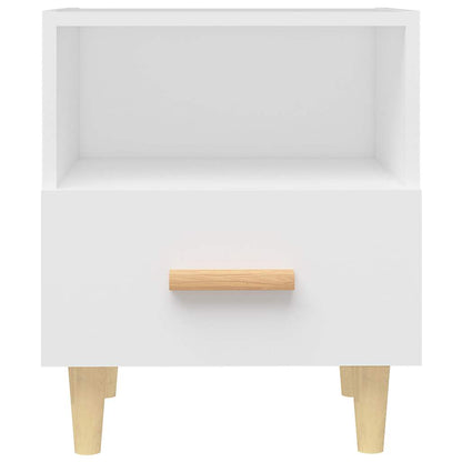 vidaXL Bedside Cabinet | Set of 2 | White 4