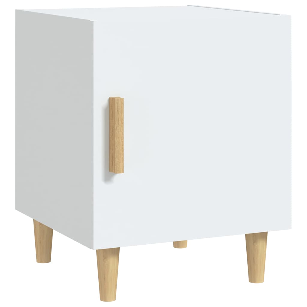 vidaXL Bedside Cabinet |  Set of 2 | White | Engineered wood | Medium 3