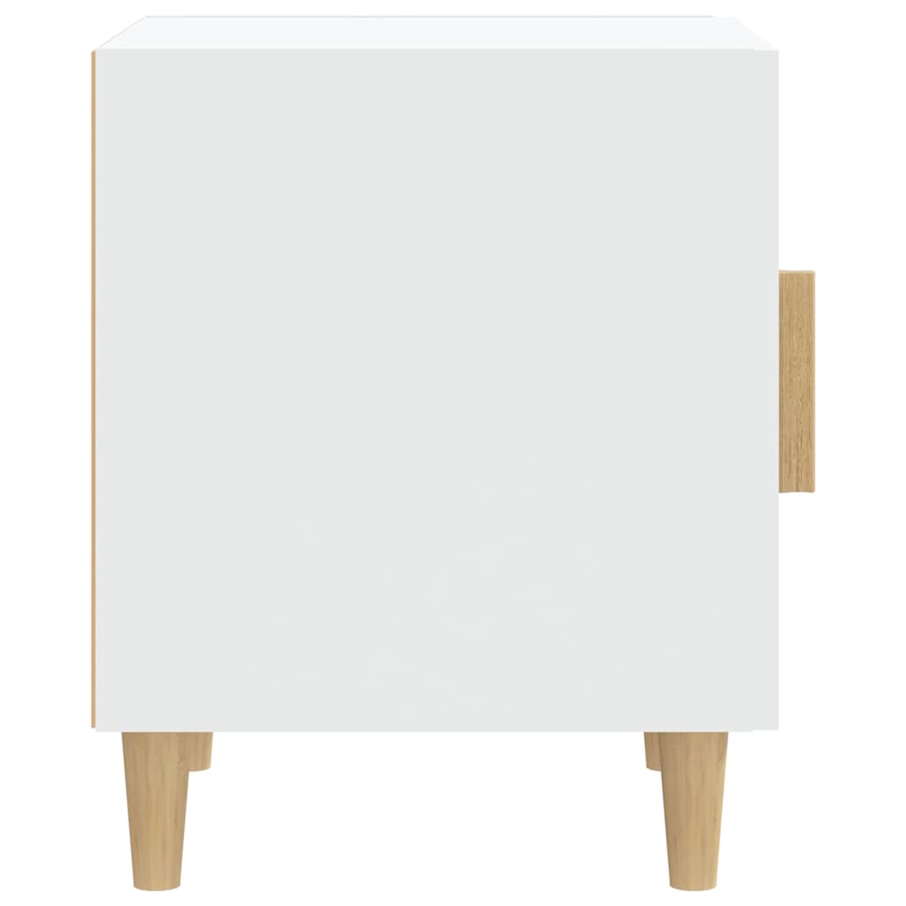 vidaXL Bedside Cabinet |  Set of 2 | White | Engineered wood | Medium 5