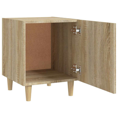 vidaXL Bedside Cabinet | Set of 2 | Sonoma oak | Engineered wood | Standard 6
