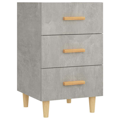 vidaXL Bedside Cabinet | Concrete Grey | Engineered Wood | Medium 2