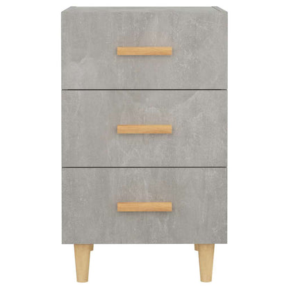 vidaXL Bedside Cabinet | Concrete Grey | Engineered Wood | Medium 4