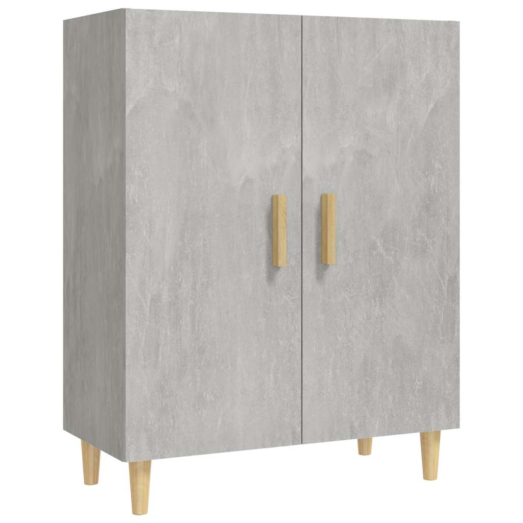vidaXL Sideboard Concrete Grey 70x34x90 cm Engineered Wood 2