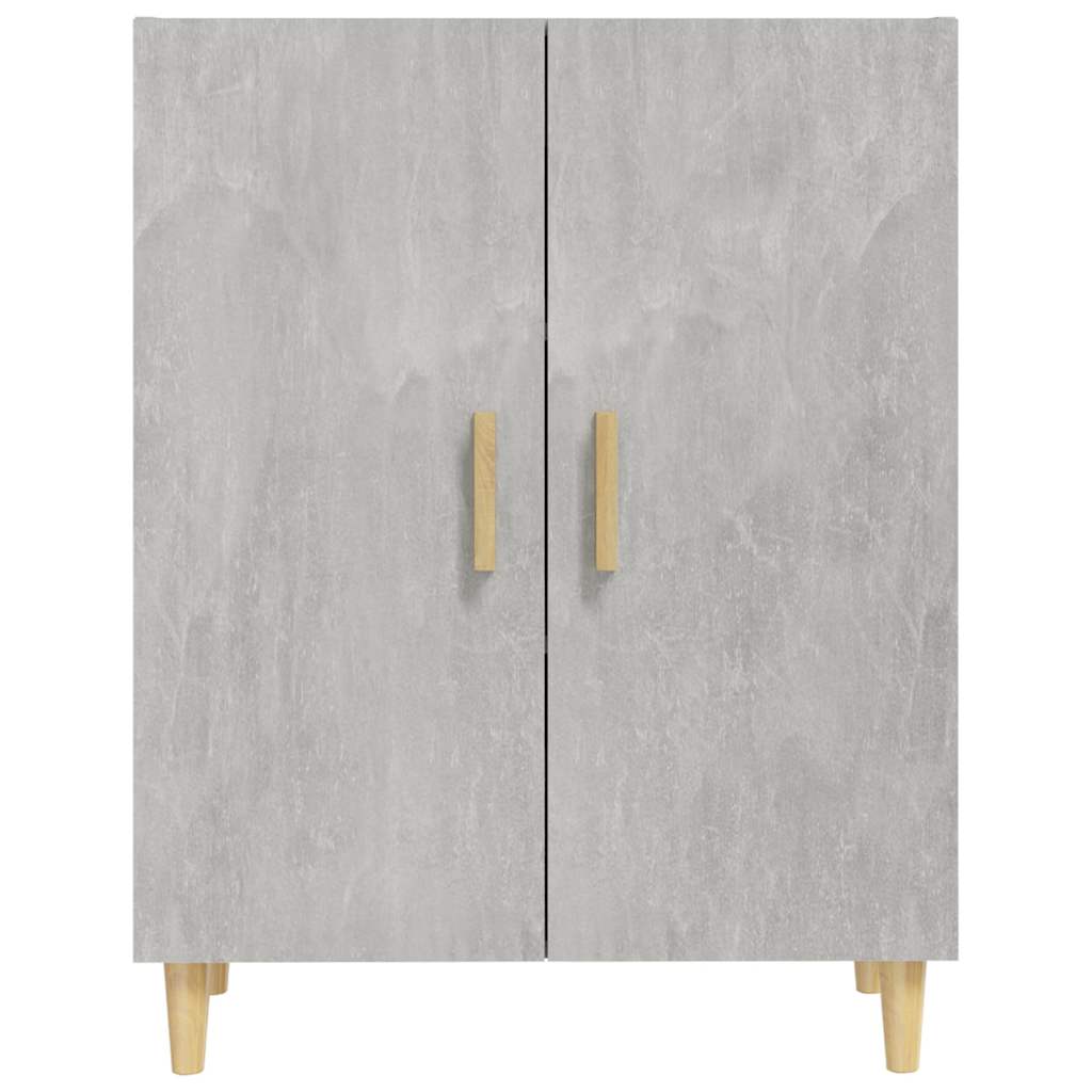 vidaXL Sideboard Concrete Grey 70x34x90 cm Engineered Wood 4