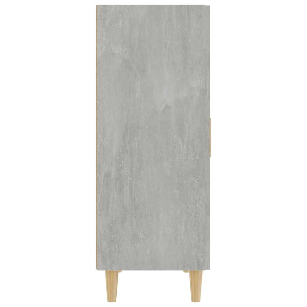 vidaXL Sideboard Concrete Grey 70x34x90 cm Engineered Wood 6