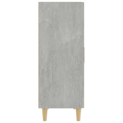 vidaXL Sideboard Concrete Grey 70x34x90 cm Engineered Wood 6