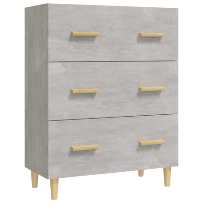vidaXL Sideboard | Concrete Grey | Engineered Wood | 70x34x90 cm | Sideboard 2