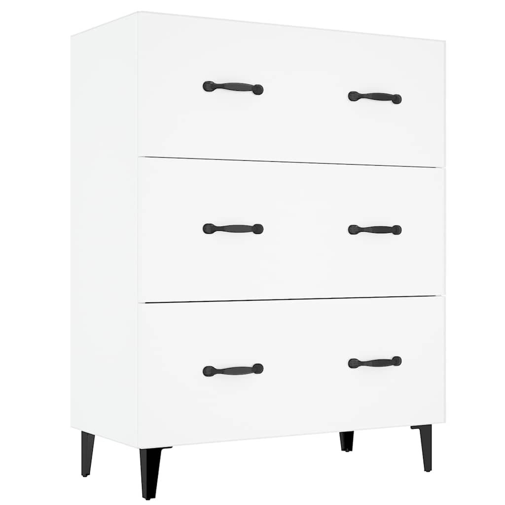 vidaXL Sideboard | White | Engineered wood | Medium | Sideboard | Rectangular 2