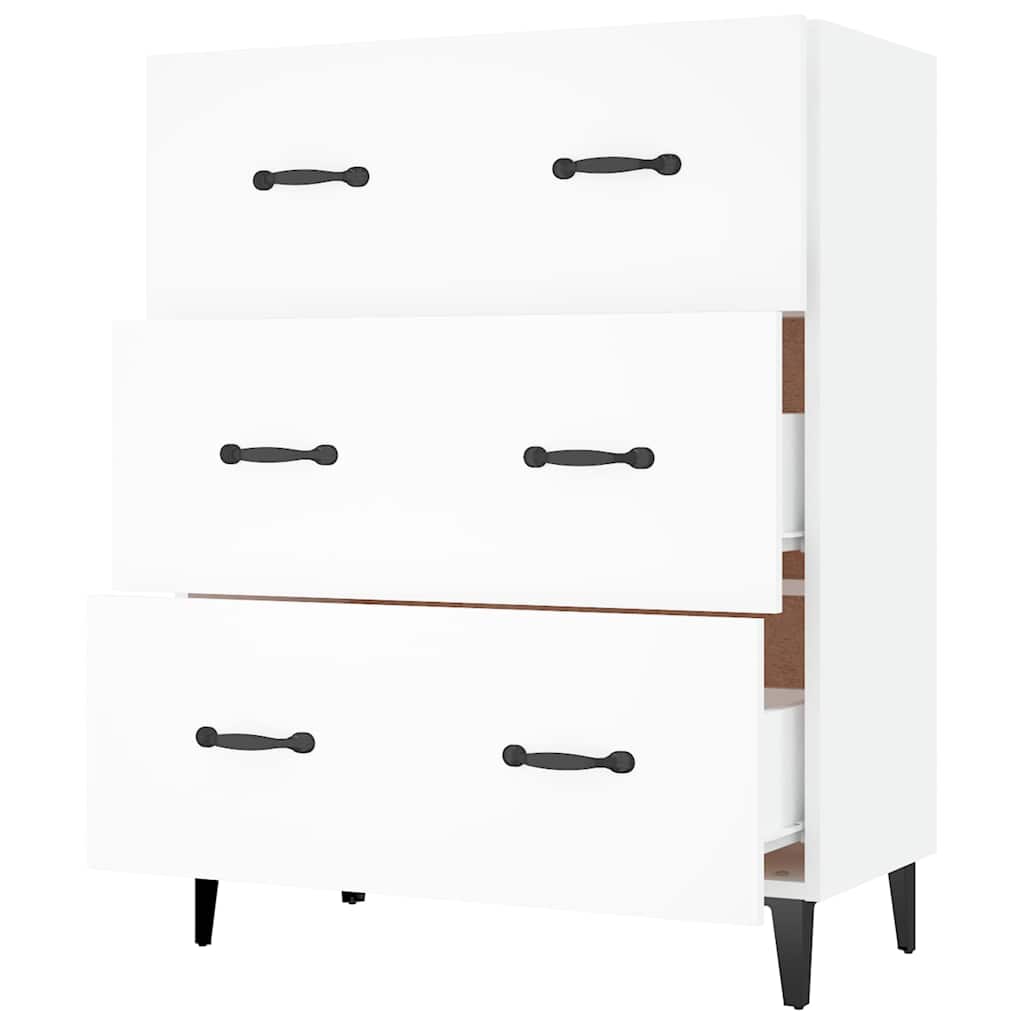 vidaXL Sideboard | White | Engineered wood | Medium | Sideboard | Rectangular 6