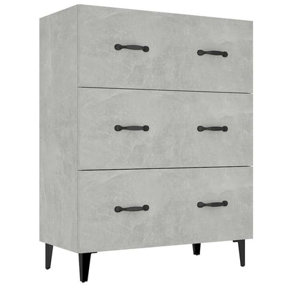 vidaXL Sideboard | Concrete Grey | Engineered Wood | Medium | Sideboard 2