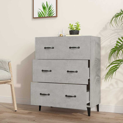 vidaXL Sideboard | Concrete Grey | Engineered Wood | Medium | Sideboard 3