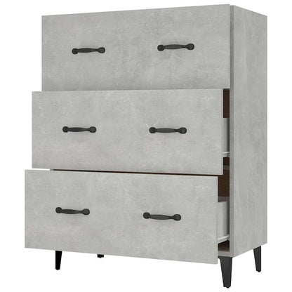 vidaXL Sideboard | Concrete Grey | Engineered Wood | Medium | Sideboard 5