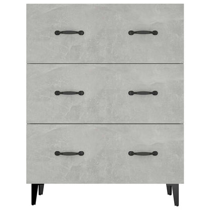 vidaXL Sideboard | Concrete Grey | Engineered Wood | Medium | Sideboard 6
