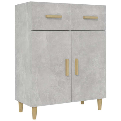 vidaXL Sideboard | Concrete grey | Engineered wood | 69.5 cm x 34 cm x 89 cm 2