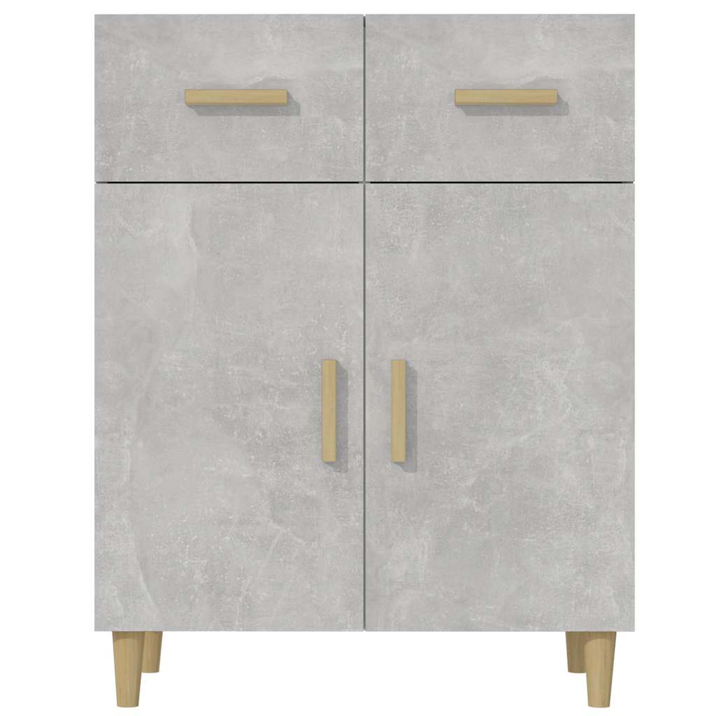 vidaXL Sideboard | Concrete grey | Engineered wood | 69.5 cm x 34 cm x 89 cm 3