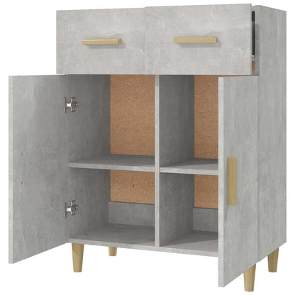 vidaXL Sideboard | Concrete grey | Engineered wood | 69.5 cm x 34 cm x 89 cm 4