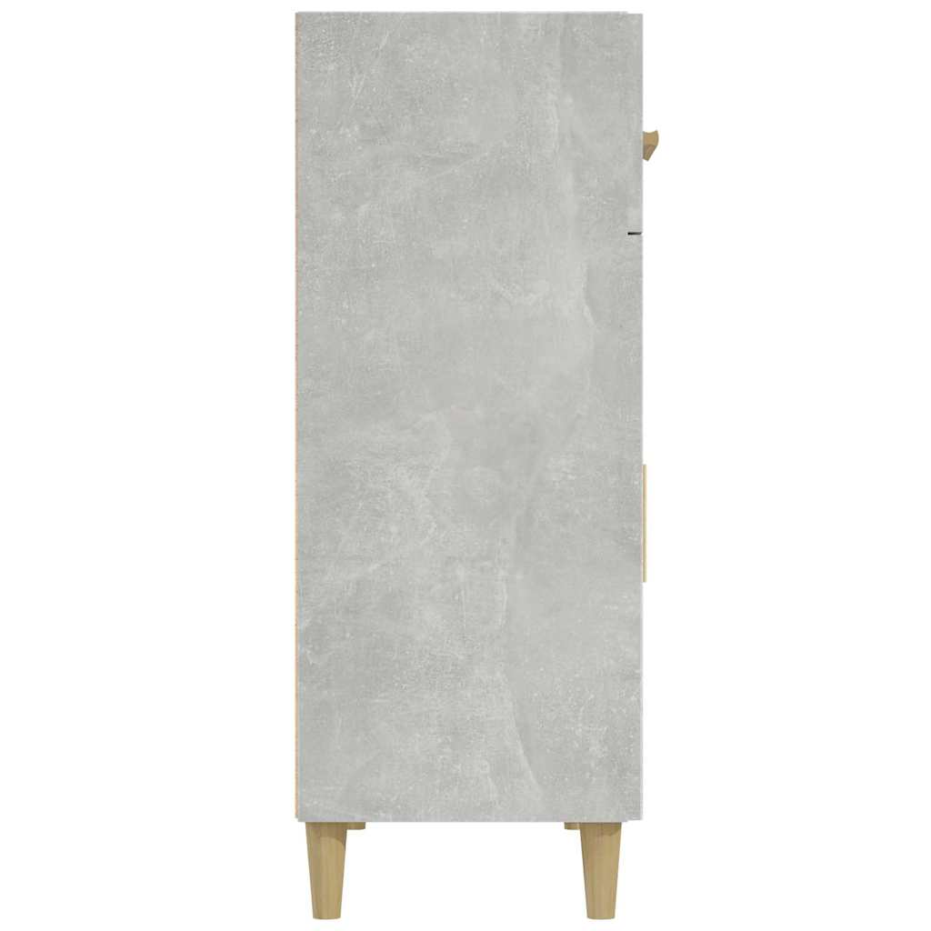 vidaXL Sideboard | Concrete grey | Engineered wood | 69.5 cm x 34 cm x 89 cm 5