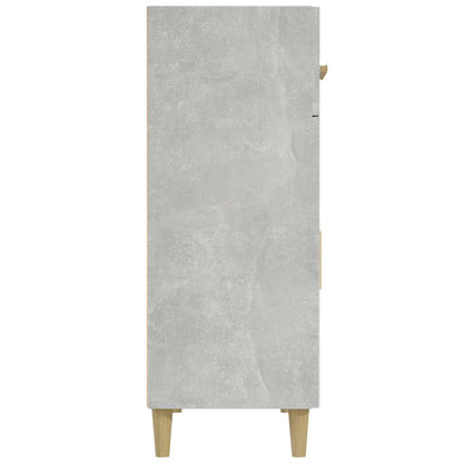 vidaXL Sideboard | Concrete grey | Engineered wood | 69.5 cm x 34 cm x 89 cm 5