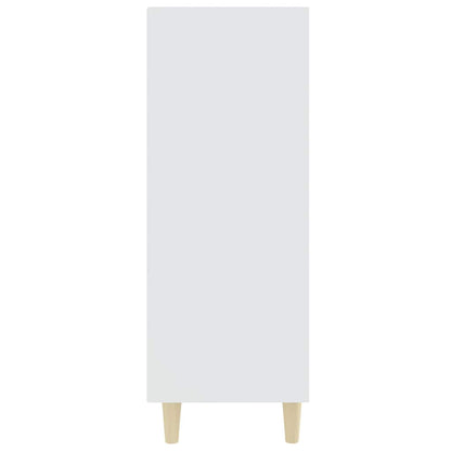 vidaXL Sideboard | White | Engineered wood | 69.5x32.5x90 cm |  Storage 4