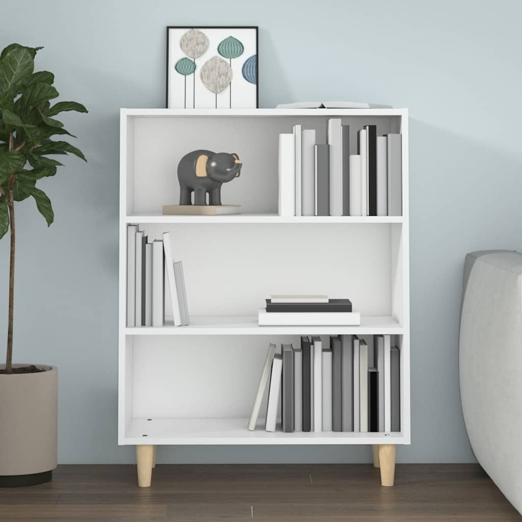 vidaXL Sideboard | White | Engineered wood | 69.5x32.5x90 cm |  Storage 5
