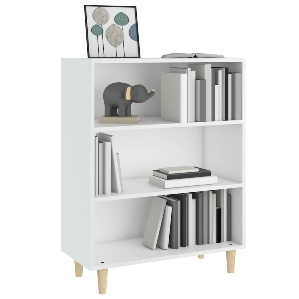 vidaXL Sideboard | White | Engineered wood | 69.5x32.5x90 cm |  Storage 6