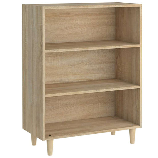 vidaXL Sideboard Sonoma Oak 69,5x32,5x90 cm Engineered Wood 2