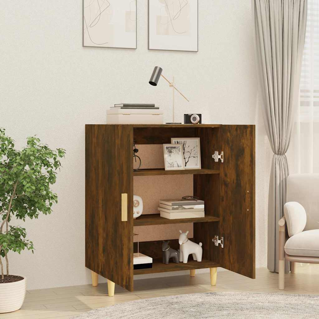 vidaXL Sideboard | Smoked Oak | Engineered Wood | Medium | Sideboard 6