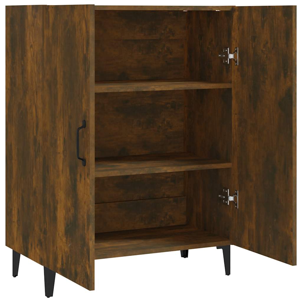 vidaXL Sideboard | Smoked oak | Engineered wood | 70 x 34 x 90 cm | Sideboard 4