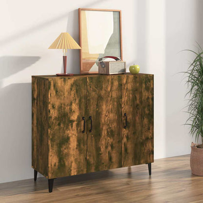 vidaXL Sideboard | Smoked oak | Engineered wood, metal | Medium | Sideboard 1