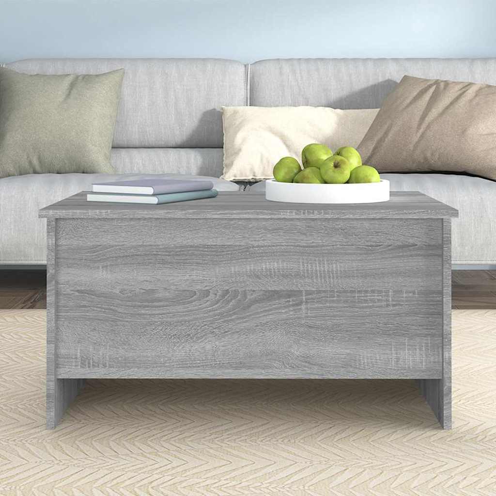 vidaXL Coffee Table | Grey Sonoma | Engineered wood | Adjustable Armrests 6
